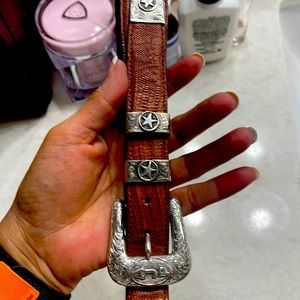 Comstock Hiritage sterling belt